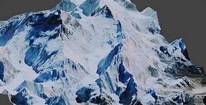 everest mount mountain model