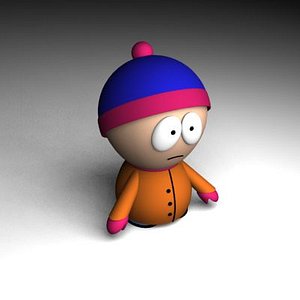 STL file Stan (South Park) 👾・3D print model to download・Cults