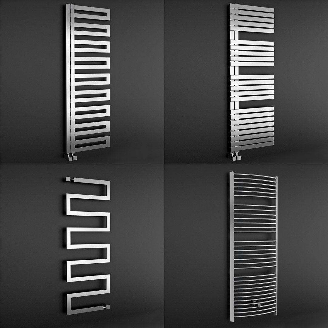 Bathroom Radiators 3d Model