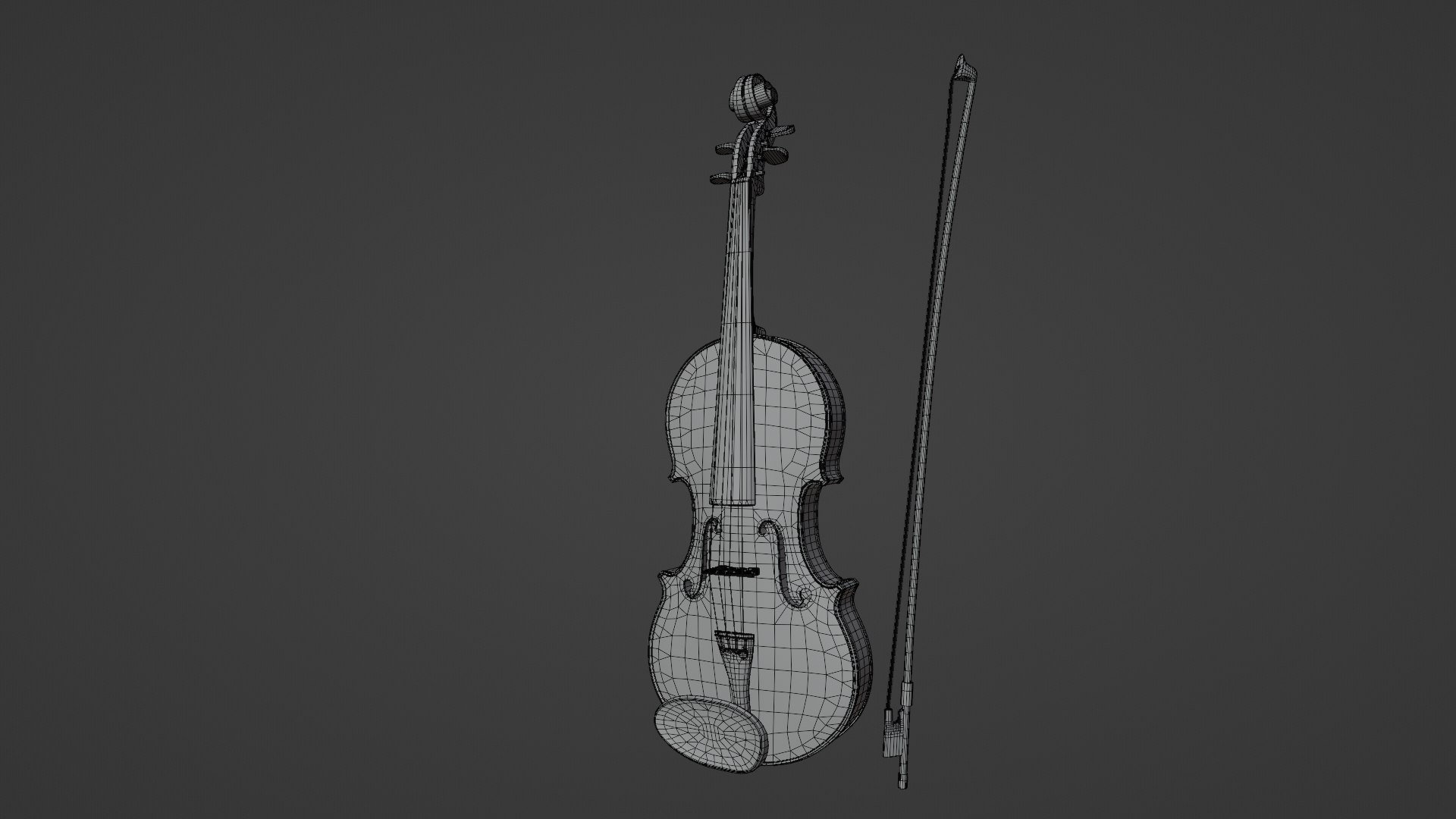 3D Violin Model - TurboSquid 2132733