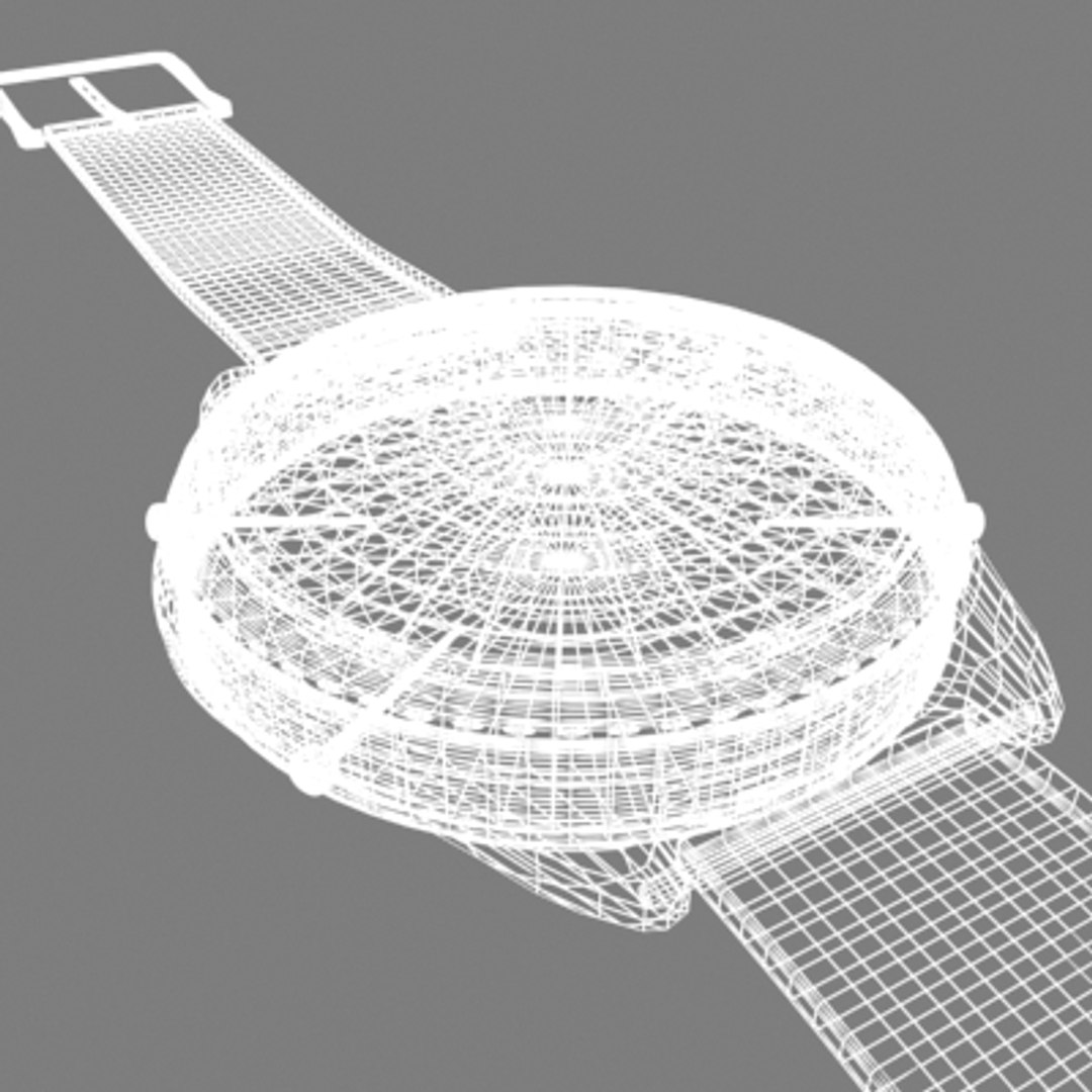 watch 3d model