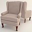 Fauteuil à oreilles