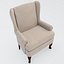 Fauteuil à oreilles