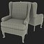 Fauteuil à oreilles