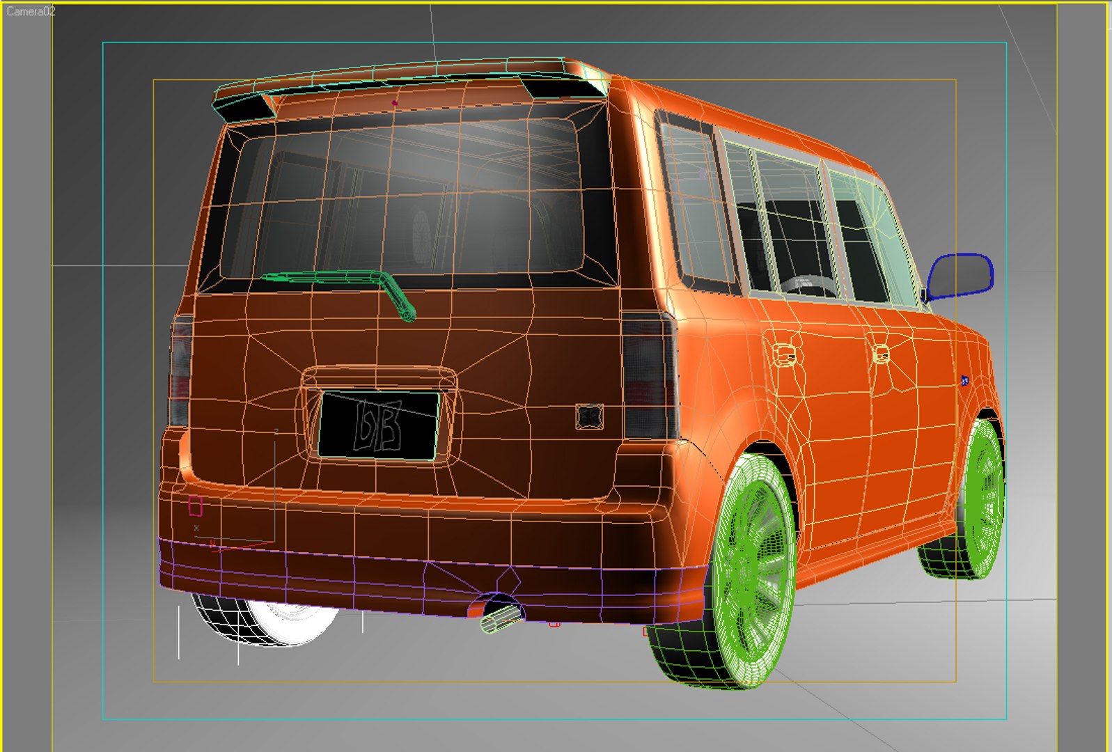 Toyota Bb 3d Model