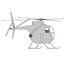 Hughes OH-6 hélicoptère
