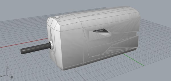 dc motor 3D model