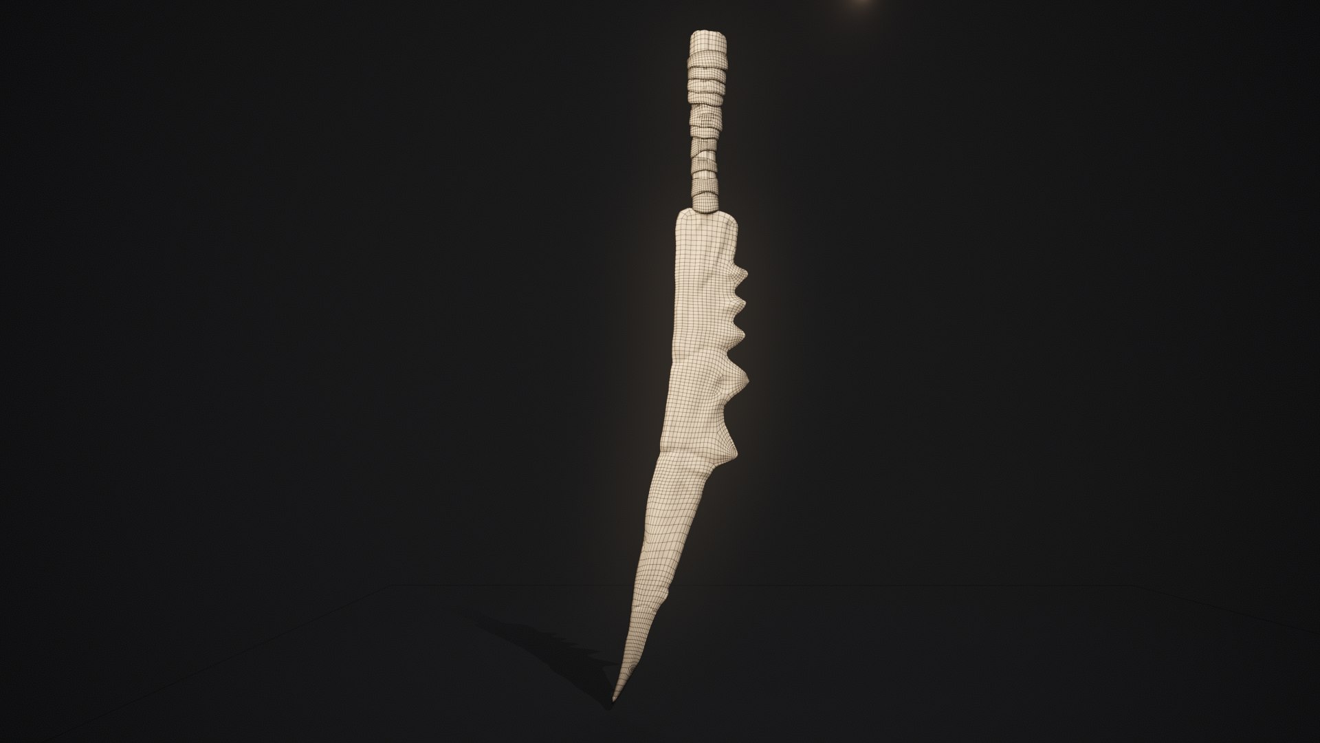 Skeletal Bone Sword 3D Model - TurboSquid 2427661