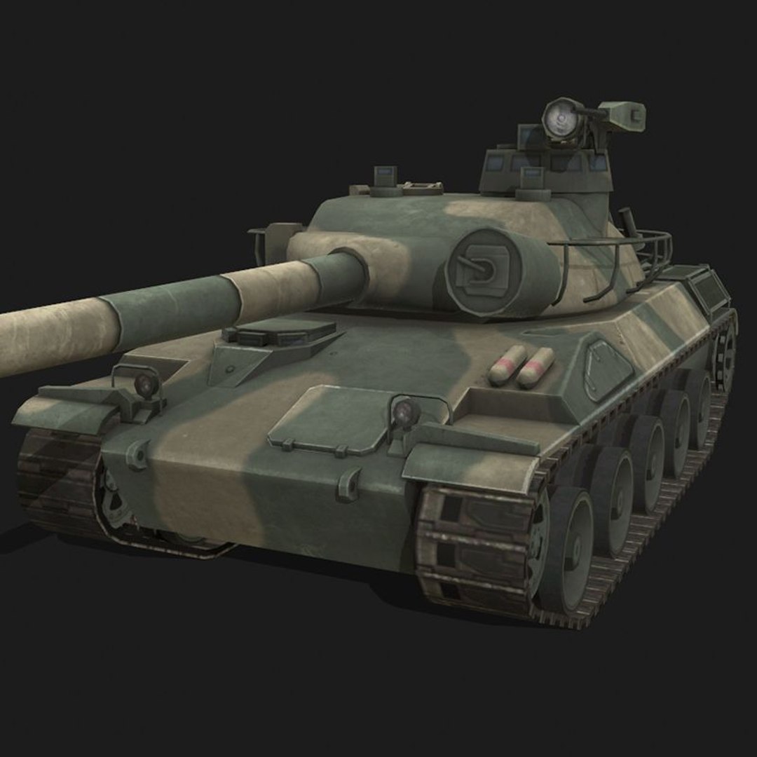 3D Model Battle Tank - TurboSquid 1536722