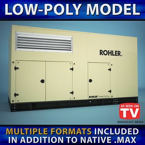 3D generator power urban