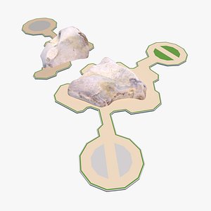 Esla Publeta - Island Platform 3D Model 3D model