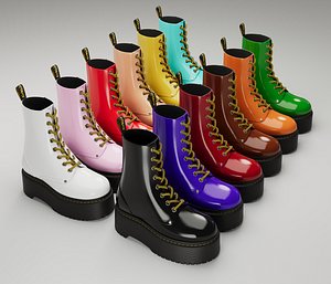 Dr. Martens 3D Modelos para Descargar TurboSquid