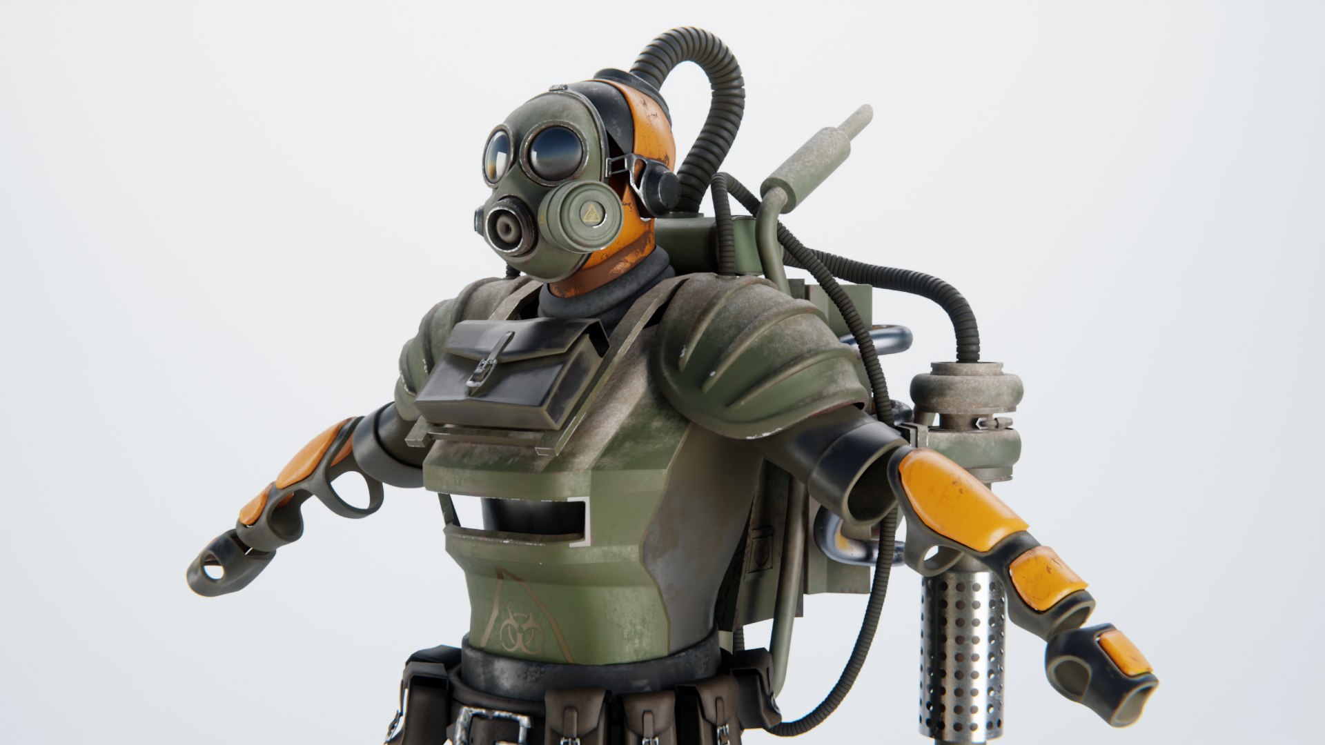 3D FALLOUT SUIT - TurboSquid 2217979