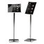 Floor information stand A3 BRAUBERG Extra with restaurant menu 3D model