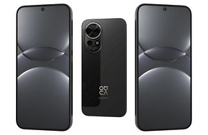 Huawei Nova 13 Starry Black Low Poly 3D model