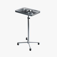 Mayo Instrument Stand With Tray And Bowl
