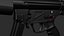 H&K MP5A3 with TacLight - Detailed Highpoly model