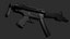 H&K MP5A3 with TacLight - Detailed Highpoly model