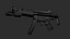 H&K MP5A3 with TacLight - Detailed Highpoly model