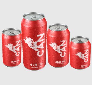 3D beverage drops