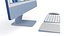 Apple iMac 24 pulgadas 2023 Azul con Teclado-Ratón-Trackpad
