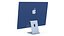 Apple iMac 24 pulgadas 2023 Azul con Teclado-Ratón-Trackpad