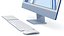 Apple iMac 24 pulgadas 2023 Azul con Teclado-Ratón-Trackpad