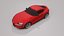 Toyota Supra lowpoly 3D модель