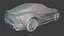 Toyota Supra lowpoly 3D модель