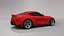 Toyota Supra lowpoly 3D модель