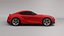 Toyota Supra lowpoly 3D модель