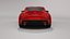 Toyota Supra lowpoly 3D модель