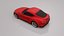 Toyota Supra lowpoly 3D модель