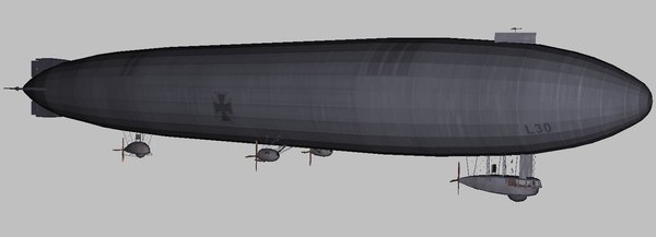 Zeppelin 3d Models For Download Turbosquid