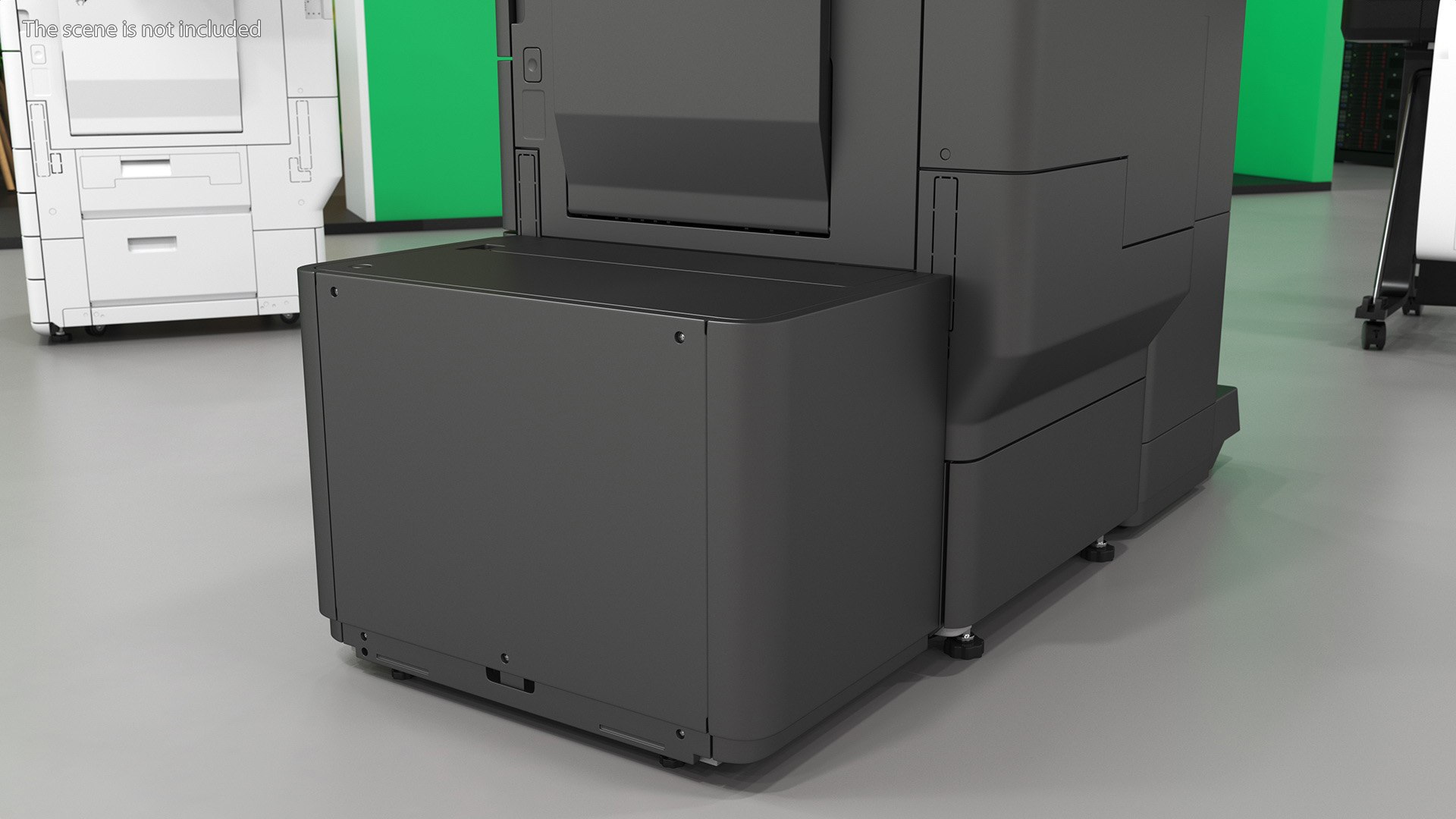 Paper Deck Unit 3D - TurboSquid 2252254
