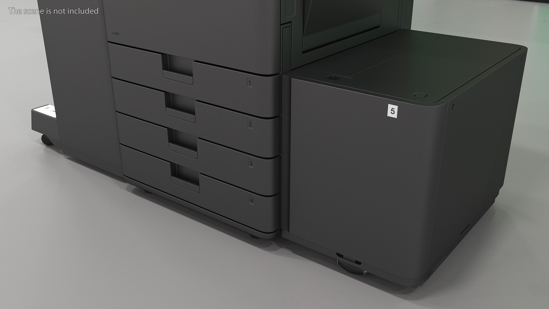 Paper Deck Unit 3D - TurboSquid 2252254
