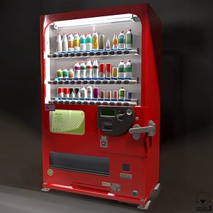 vending machines 3D model