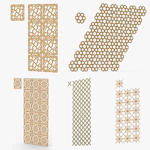 5 Oriental Ornament Pattern Bundle