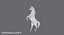 unicorn---rearing 3D model