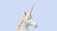 unicorn---rearing 3D model