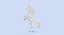 unicorn---rearing 3D model