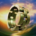 Interlocking Chain Ring - Modular 3D Print Jewelry Design 42