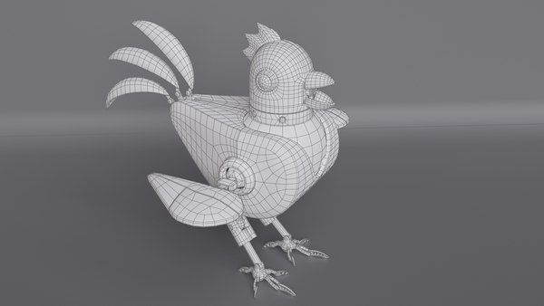 3D model Robot Chick - TurboSquid 1797306