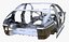 Car Frame Body Liftback Sedan M1 3D model
