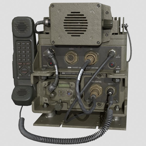 Military Radio 3D model - TurboSquid 1760476