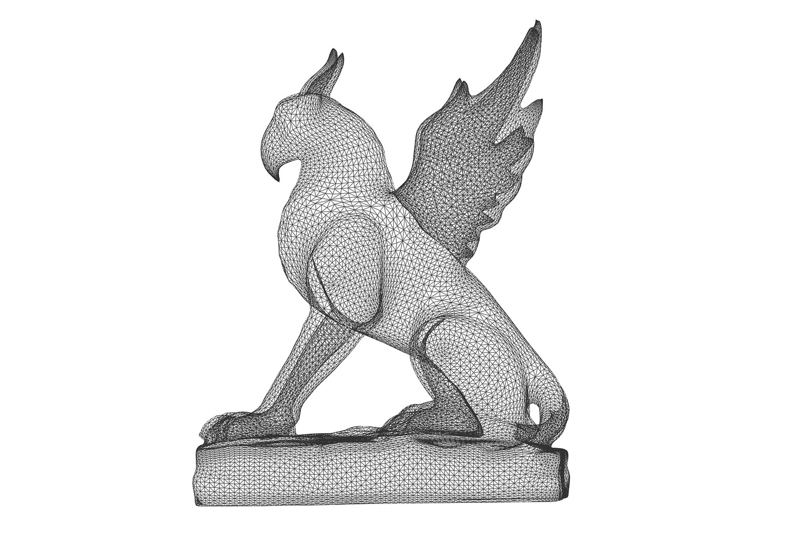 Wooden Gryphon 3D Model - TurboSquid 2295158