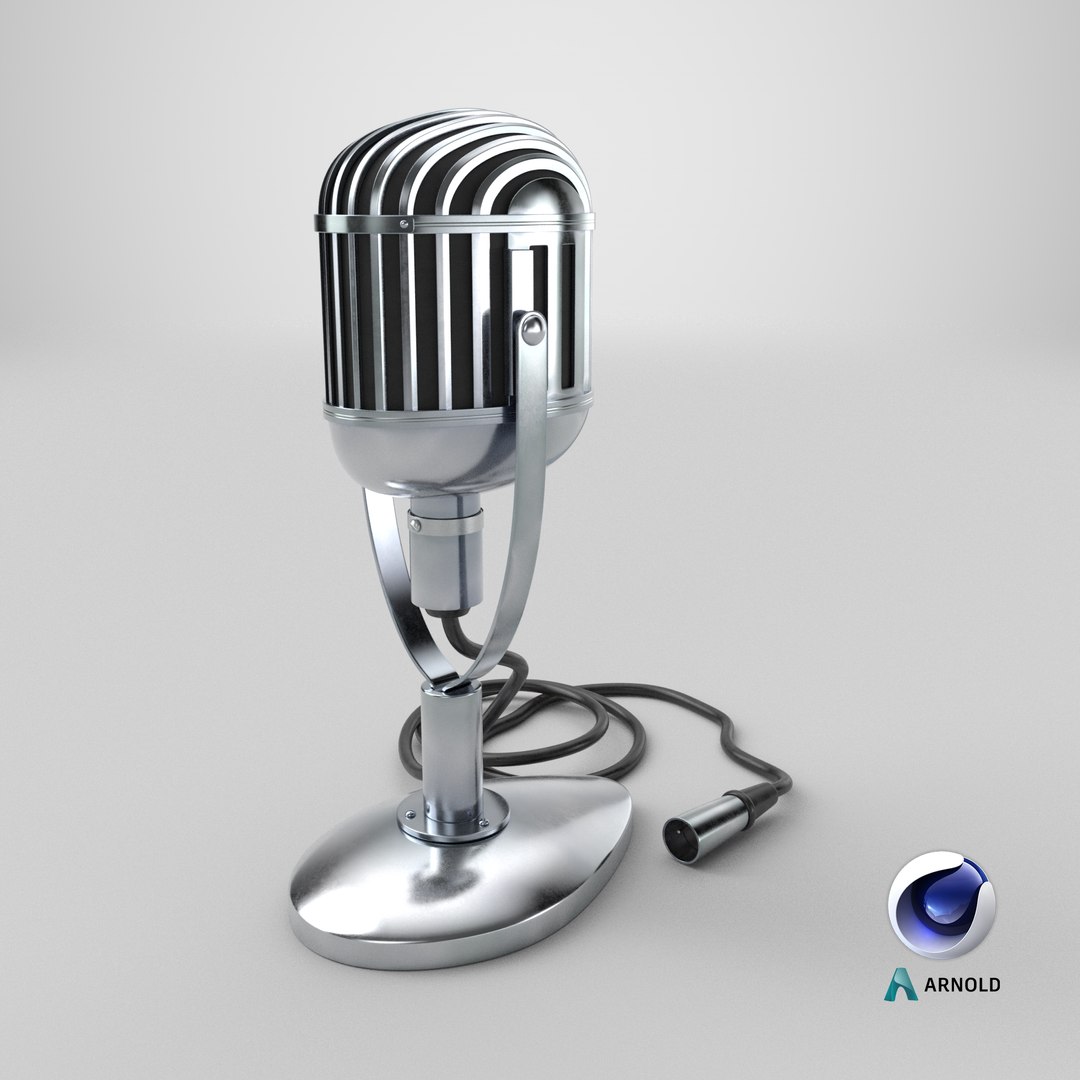 Chrome Vintage Studio Microphone with Cable 3D model https://p.turbosquid.com/ts-thumb/IX/f0JaPi/2l/stemcell_cinema_4d_arnold_render/png/1760654608/1920x1080/fit_q87/3e61828b2941cd75ffedf640d353faf1b827bd04/stemcell_cinema_4d_arnold_render.jpg