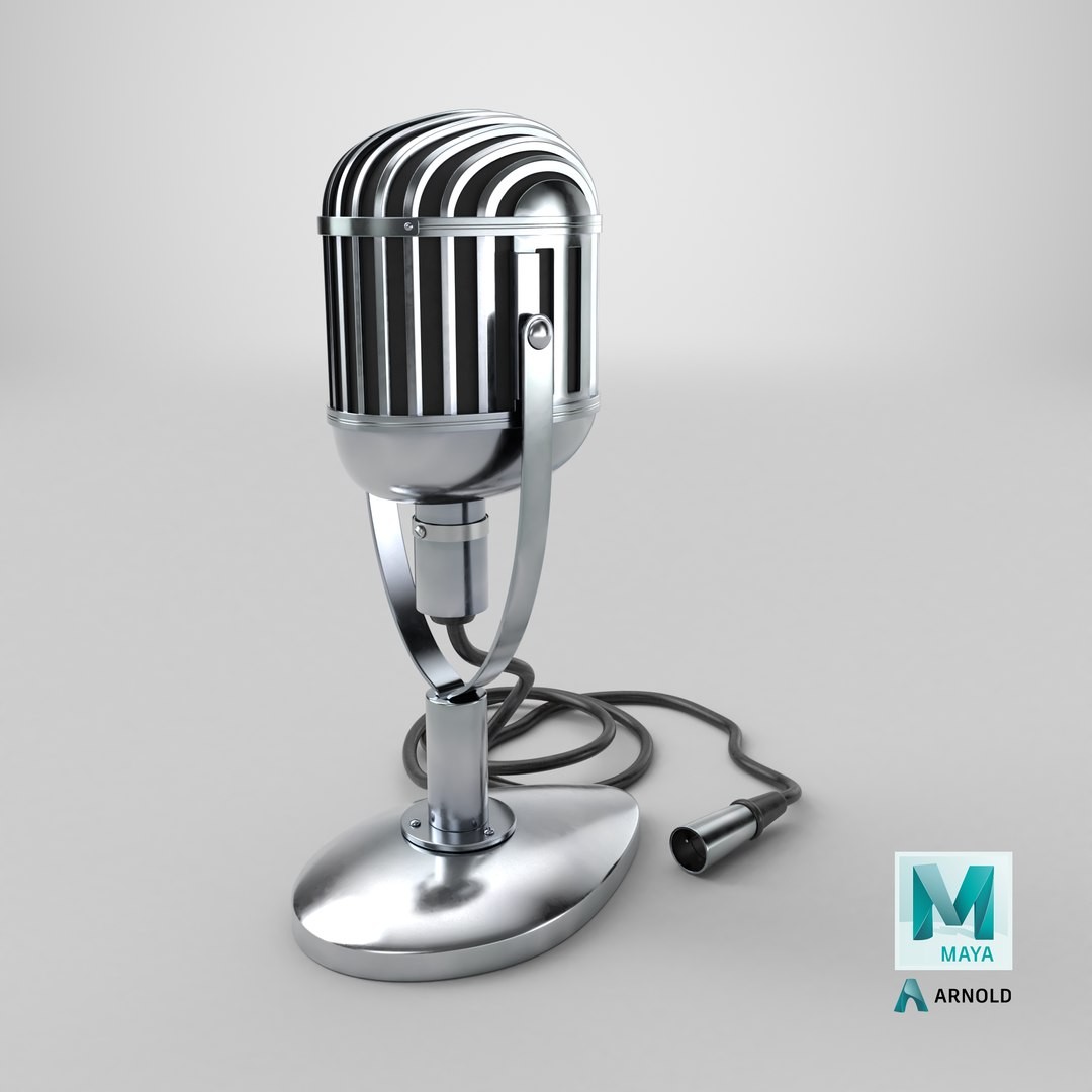 Chrome Vintage Studio Microphone with Cable 3D model https://p.turbosquid.com/ts-thumb/IX/f0JaPi/Fo/stemcell_maya_arnold_render/png/1760654605/1920x1080/fit_q87/cf3e1c24e3fdc77827f66d463937451867ffdadd/stemcell_maya_arnold_render.jpg