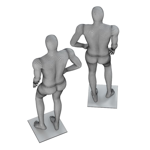 3D faceless male mannequin - TurboSquid 1381201