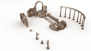 Old Temple model